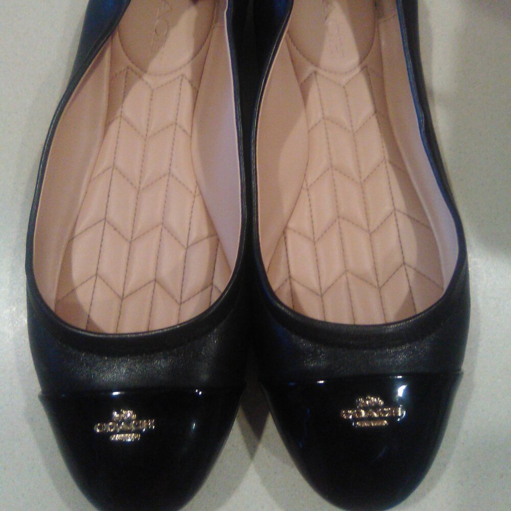 Women's Coach Bonnie Ballet slides/loafers/slip ONS size 9.5b